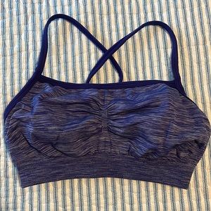 Purple calia sports bra